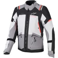 MC-Jacka Dam Textil Stella Andes v4 Drystar® Grå/Korall ALPINESTARS (ROAD)