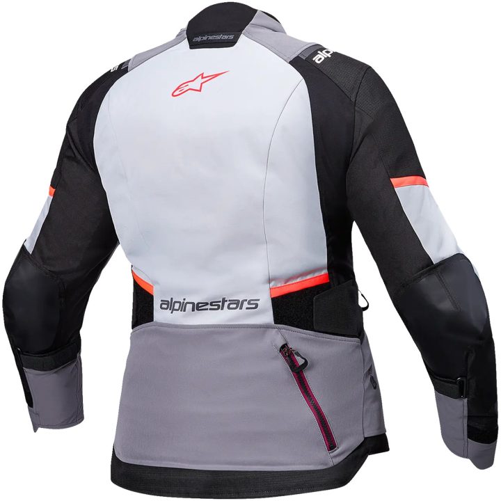 MC-Jacka Dam Textil Stella Andes v4 Drystar® Grå/Korall ALPINESTARS (ROAD) s – bild 2