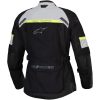 Mc-jacka Dam Textil Stella Bogota Pro Svart/fluorescerande Gul/grå ALPINESTARS Medium – miniatyr 2