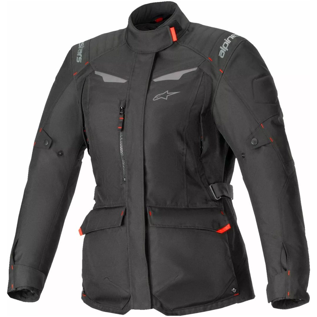 Mc-jacka Dam Textil Stella St-1 Waterproof Svart ALPINESTARS XS