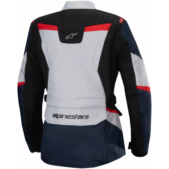 Mc-jacka Dam Textil Stella St-1 Waterproof Svart/blå/grå/röd ALPINESTARS Medium – bild 2