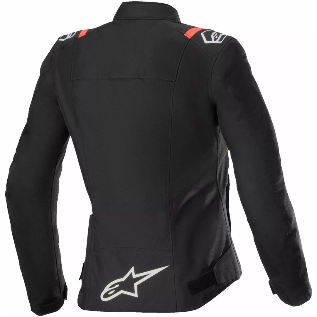 Mc-jacka Dam Textil Stella T-sps V2 Svart/röd Fluo/vit ALPINESTARS XS – bild 2
