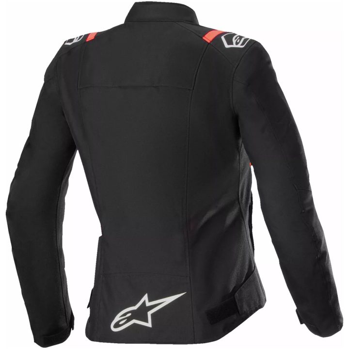 Mc-jacka Dam Textil Stella T-sps V2 Svart/röd Fluo/vit ALPINESTARS XS – bild 2