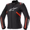 Mc-jacka Dam Textil Stella T-sps V2 Svart/röd Fluo/vit ALPINESTARS XS – miniatyr 1