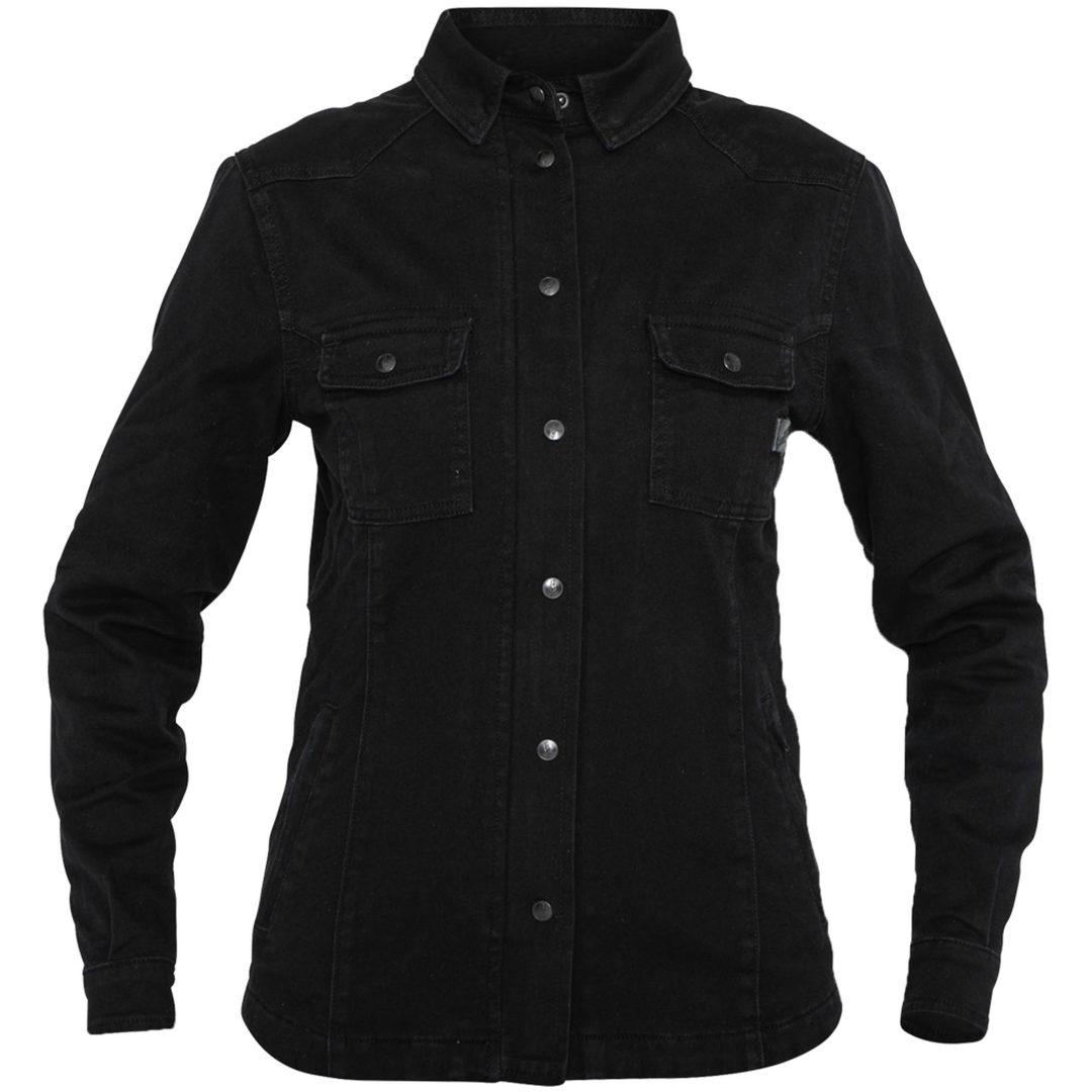 Mc-jacka Dam Textil Svart JOHN DOE 40 (MD us), Vattenresistent