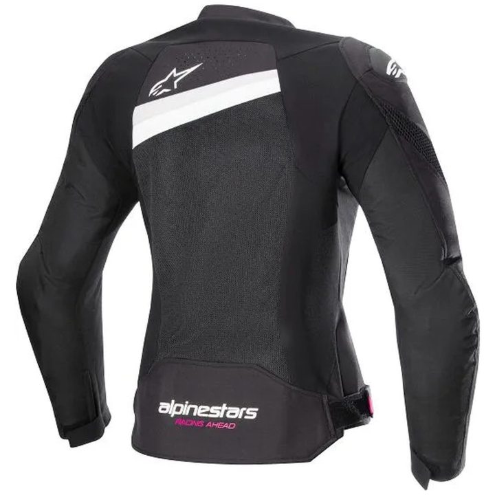 Mc-jacka Dam Textil T-gp+r Air Svart/Vit ALPINESTARS Vattenresistent – bild 2