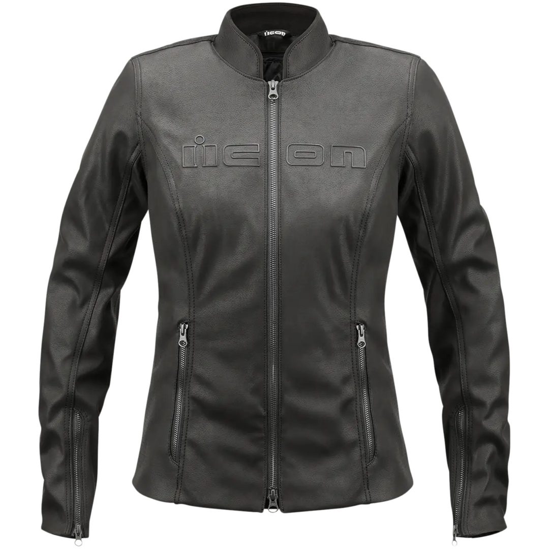 MC-Jacka Dam Tuscadero 2 CE Sport Svart ICON XS
