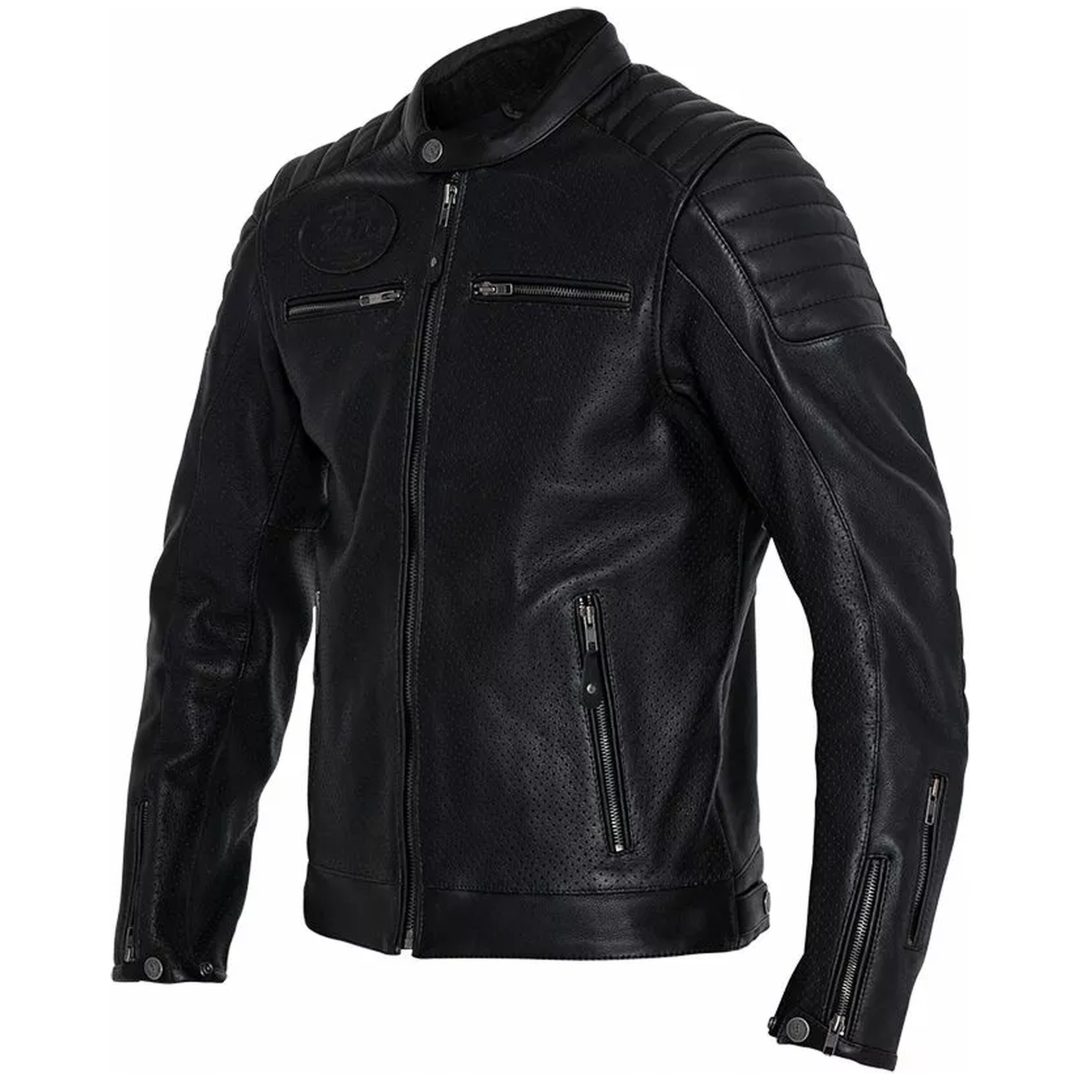 MC-Jacka Dexter Svart JOHN DOE Small – bild 4