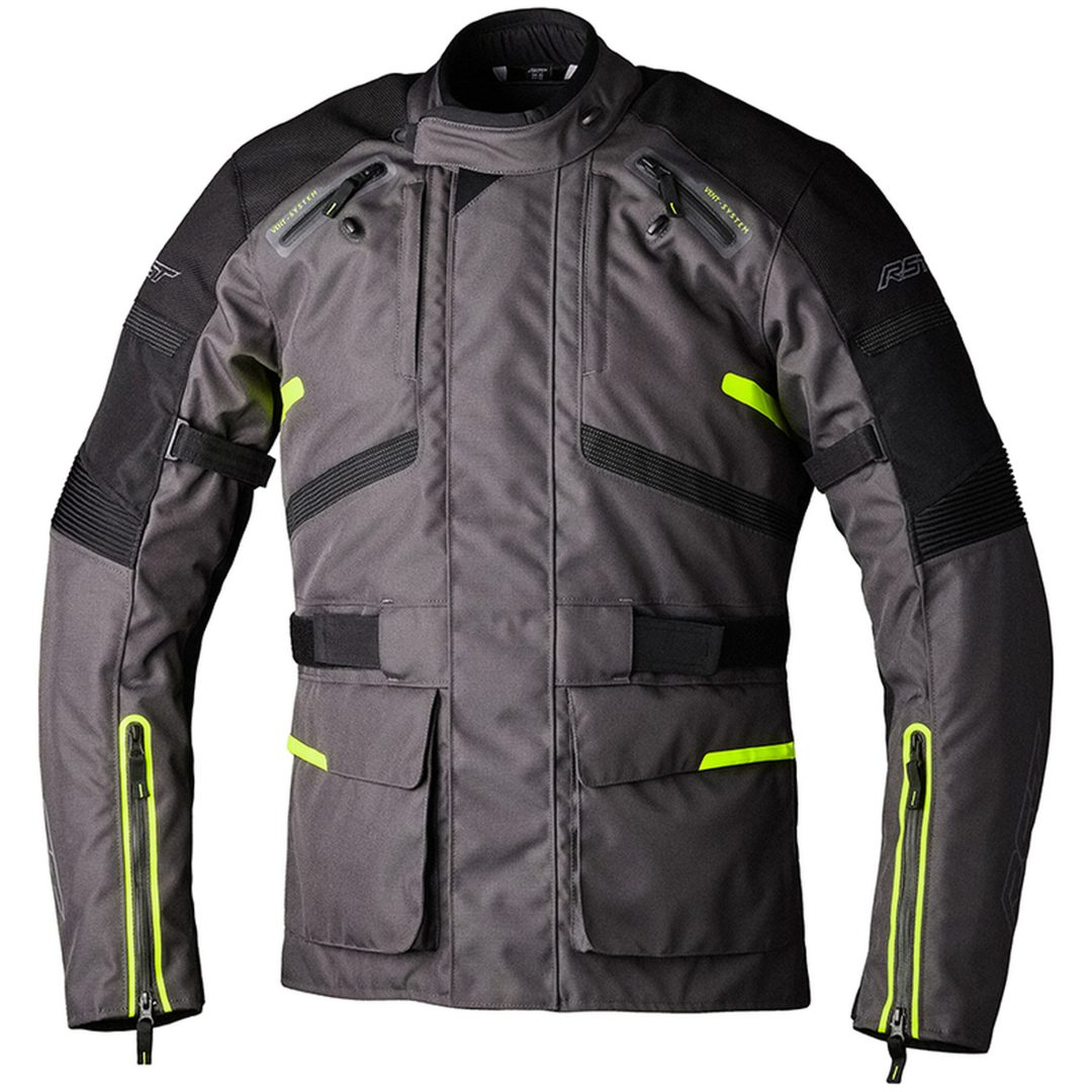 Mc-jacka Endurance Ce Textil Grafit/fluo Gul RST s