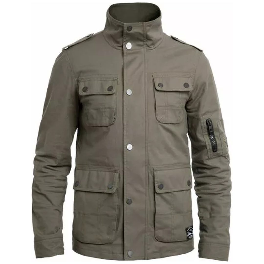 Mc-jacka Explorer Oliv Textil JOHN DOE XXXL