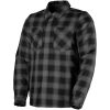 MC-Jacka Fallblock Flannel Grå ICON s – miniatyr 1