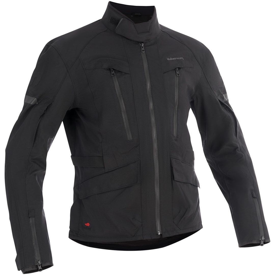 MC-Jacka Gruven Svart Textil Halvarssons 48