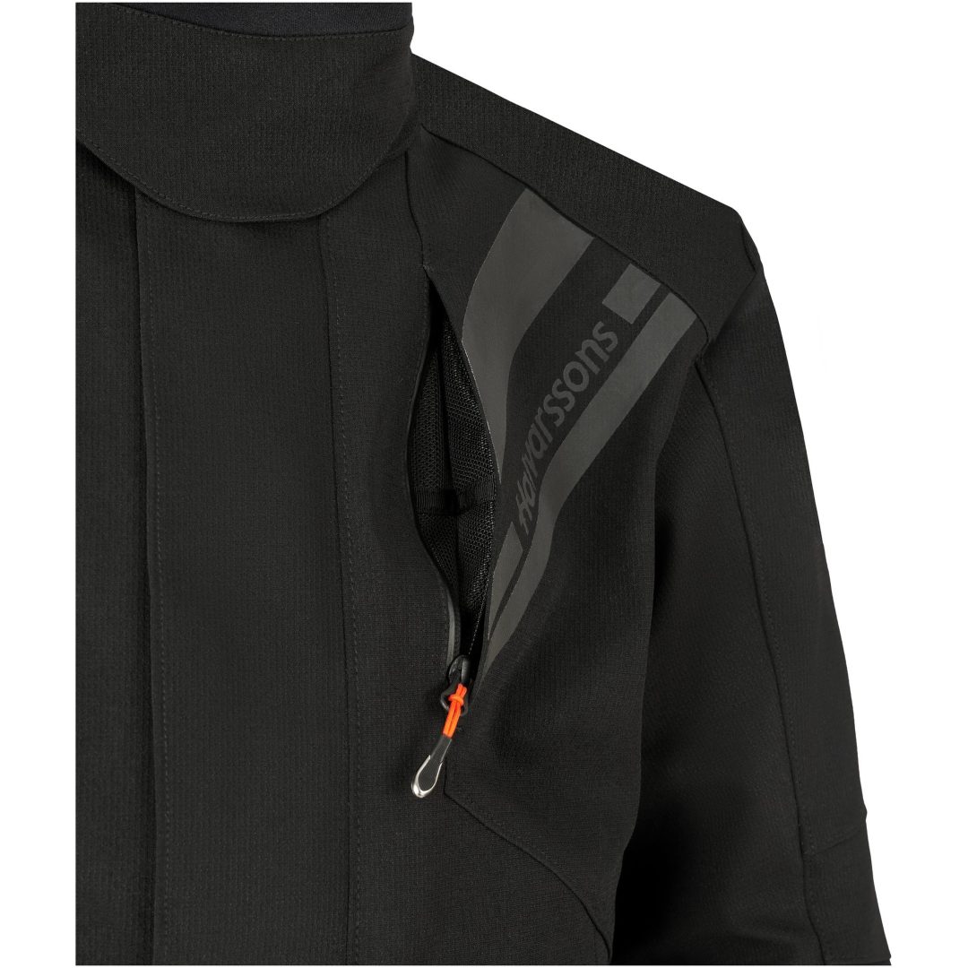 MC-Jacka H80 Svart Textil Halvarssons 48 – bild 2