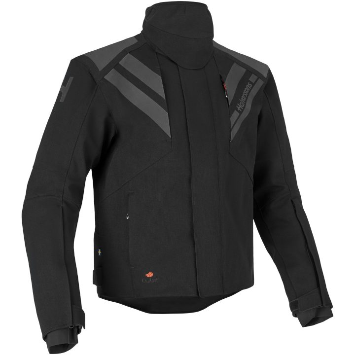 MC-Jacka H80 Svart Textil Halvarssons 48 – bild 5