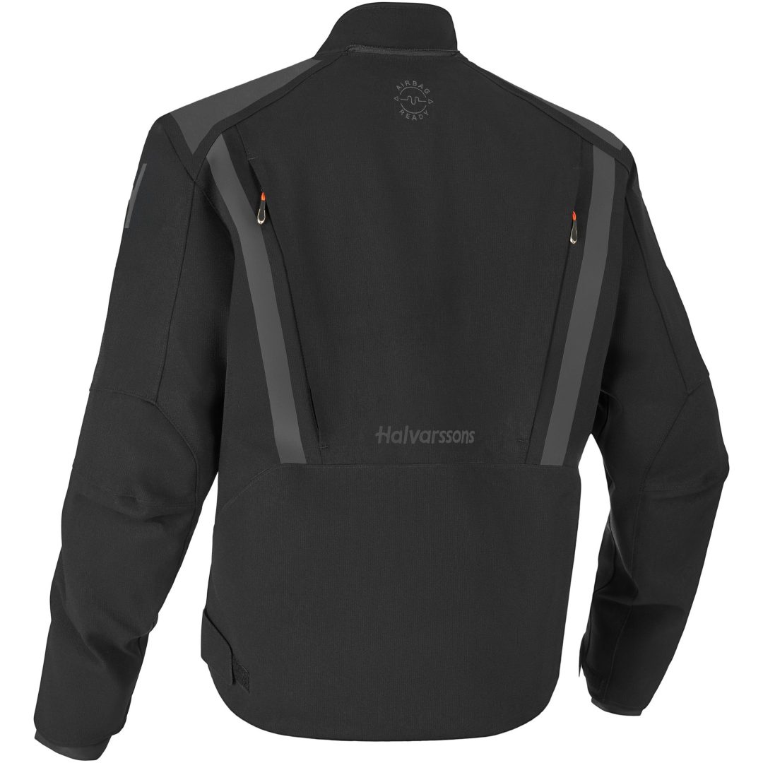 MC-Jacka H80 Svart Textil Halvarssons 48 – bild 6