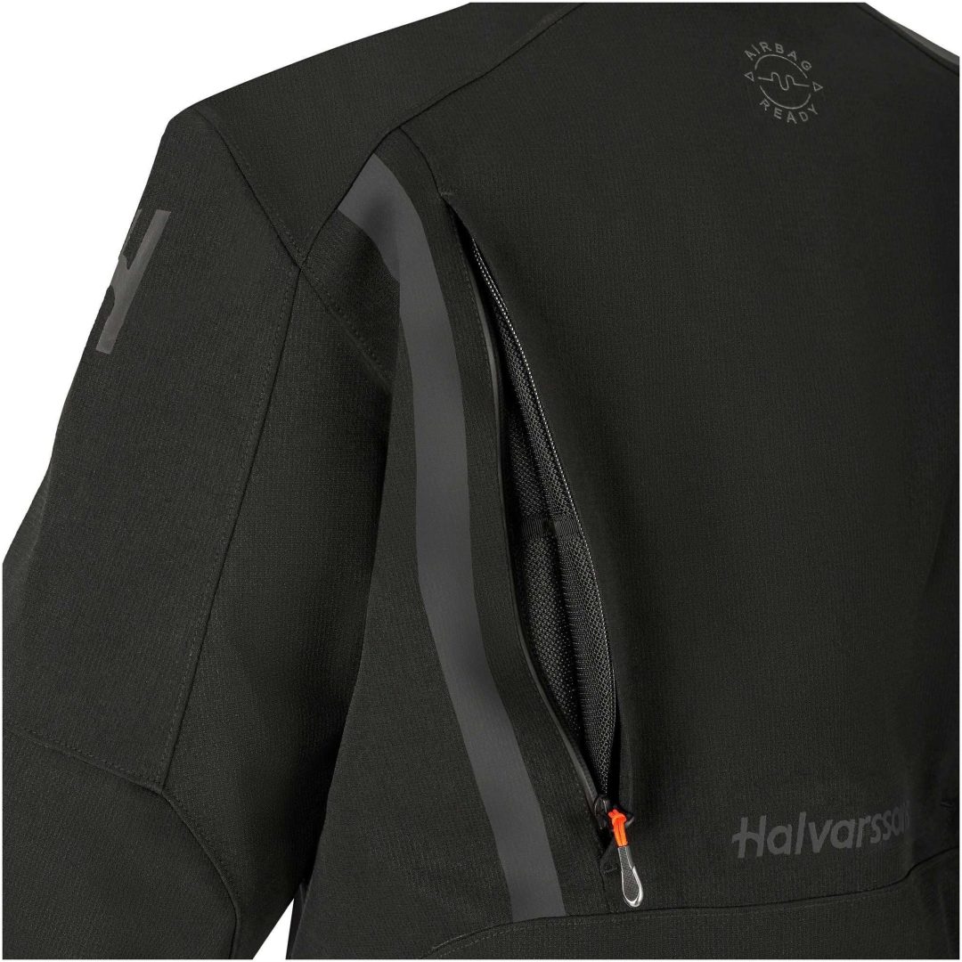 MC-Jacka H80 Svart Textil Halvarssons 48 – bild 8