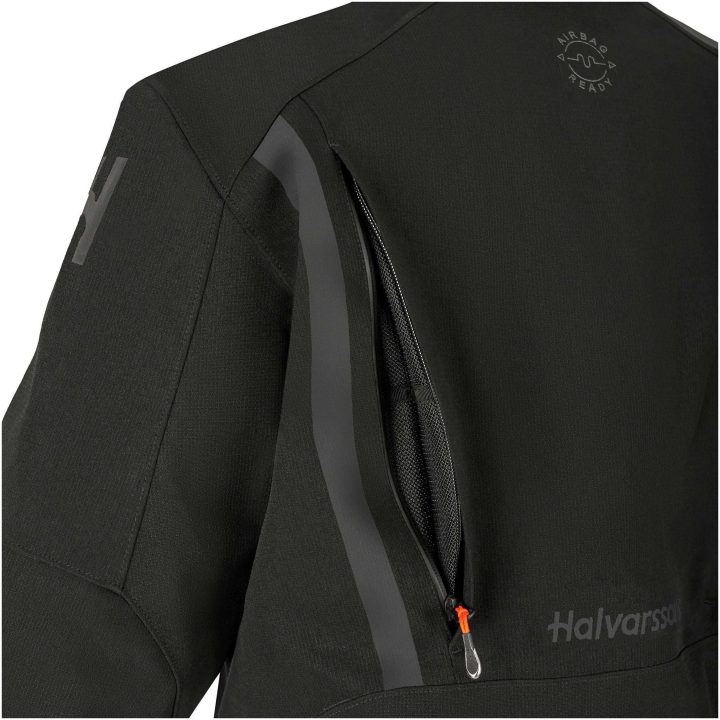 MC-Jacka H80 Svart Textil Halvarssons 48 – bild 8