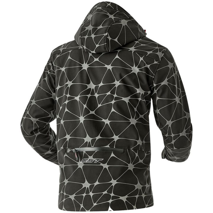 MC-Jacka Havoc D3O Textil Svart Grå RST XS – bild 3