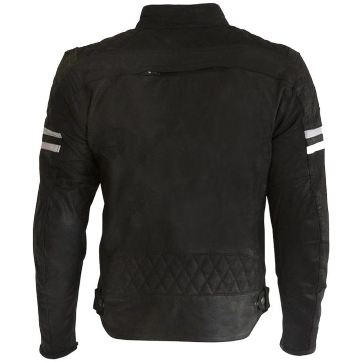 Mc-jacka Hixon Ii Skinn Svart Merlin 40 – bild 2