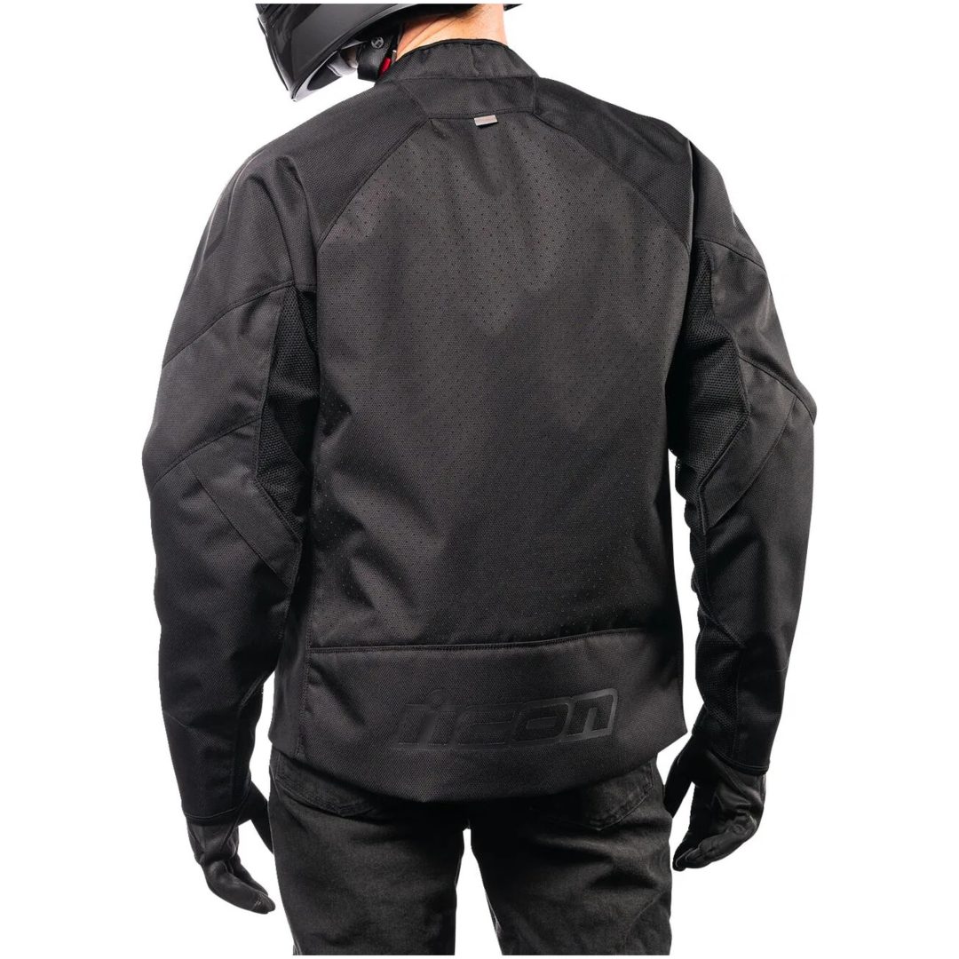 MC-Jacka Hooligan CE Sport Svart ICON Small – bild 2