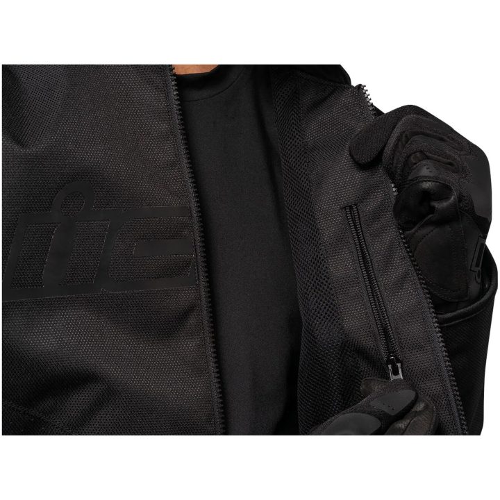 MC-Jacka Hooligan CE Sport Svart ICON Small – bild 9