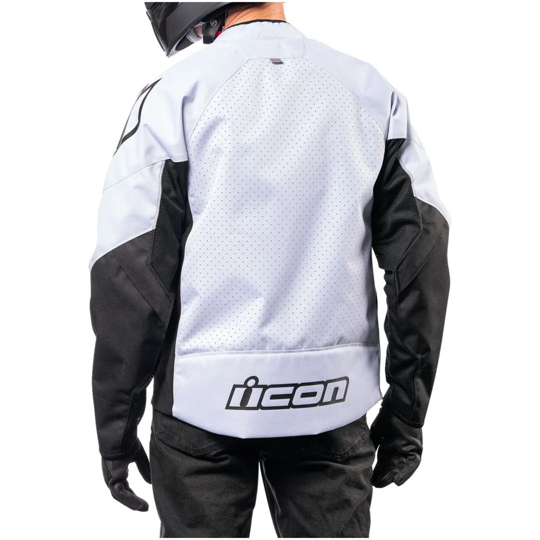 MC-Jacka Hooligan CE Sport Vit ICON Small – bild 5