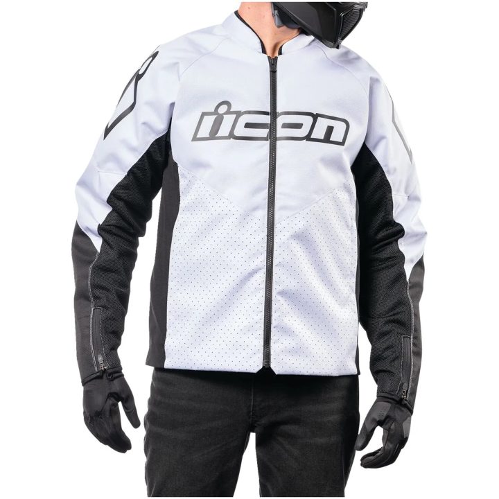 MC-Jacka Hooligan CE Sport Vit ICON Small – bild 7