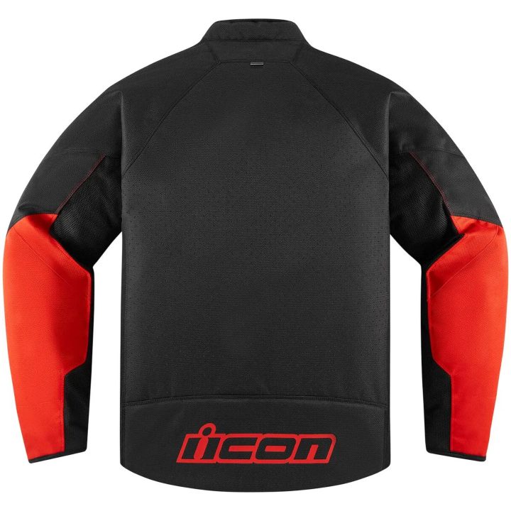 MC-Jacka Hooligan Slayer CE Sport Svart/Orange ICON Medium – bild 2