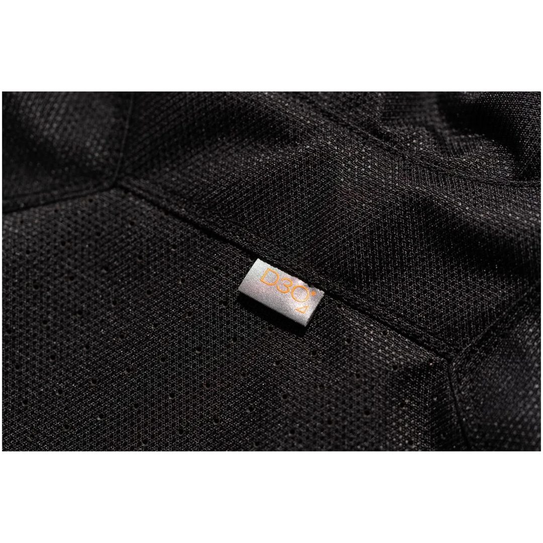 MC-Jacka Hooligan Slayer CE Sport Svart/Orange ICON Medium – bild 4
