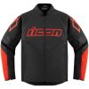 MC-Jacka Hooligan Slayer CE Sport Svart/Orange ICON Medium – miniatyr 1