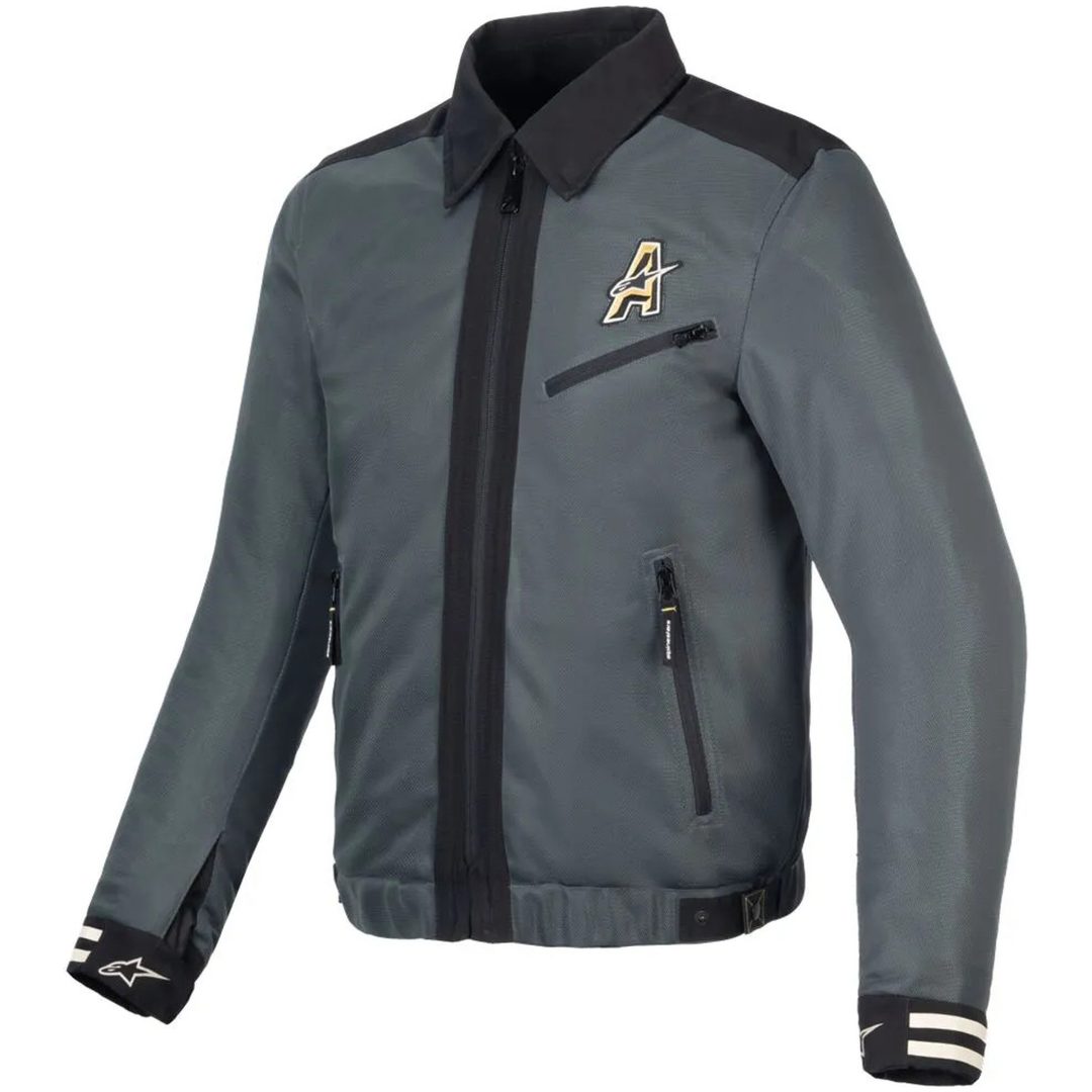 MC-Jacka Ignite Air Textil Grå ALPINESTARS Small