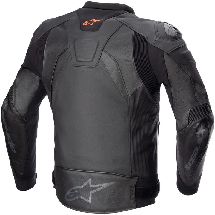 Mc-jacka Läder Gp+r V4 Svart/Svart ALPINESTARS 48 – bild 2