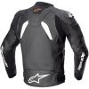 Mc-jacka Läder Gp+r V4 Svart/Vit ALPINESTARS 54 – miniatyr 2