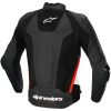 Mc-jacka Läder Missile V3 Airflow Svart/röd/vit ALPINESTARS 54 – miniatyr 2