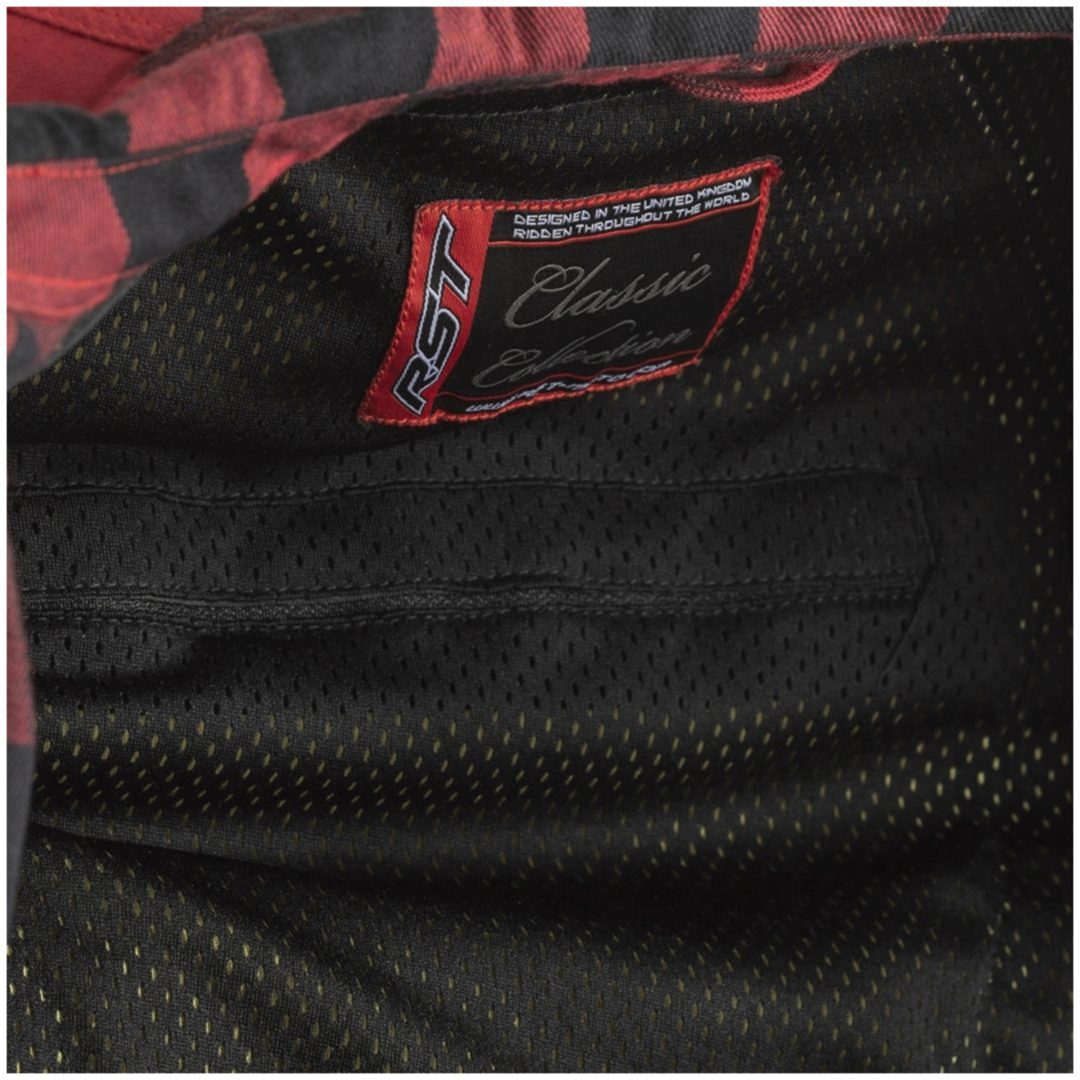 MC-Jacka Lumberjack Kevlar CE Röd RST M – bild 4