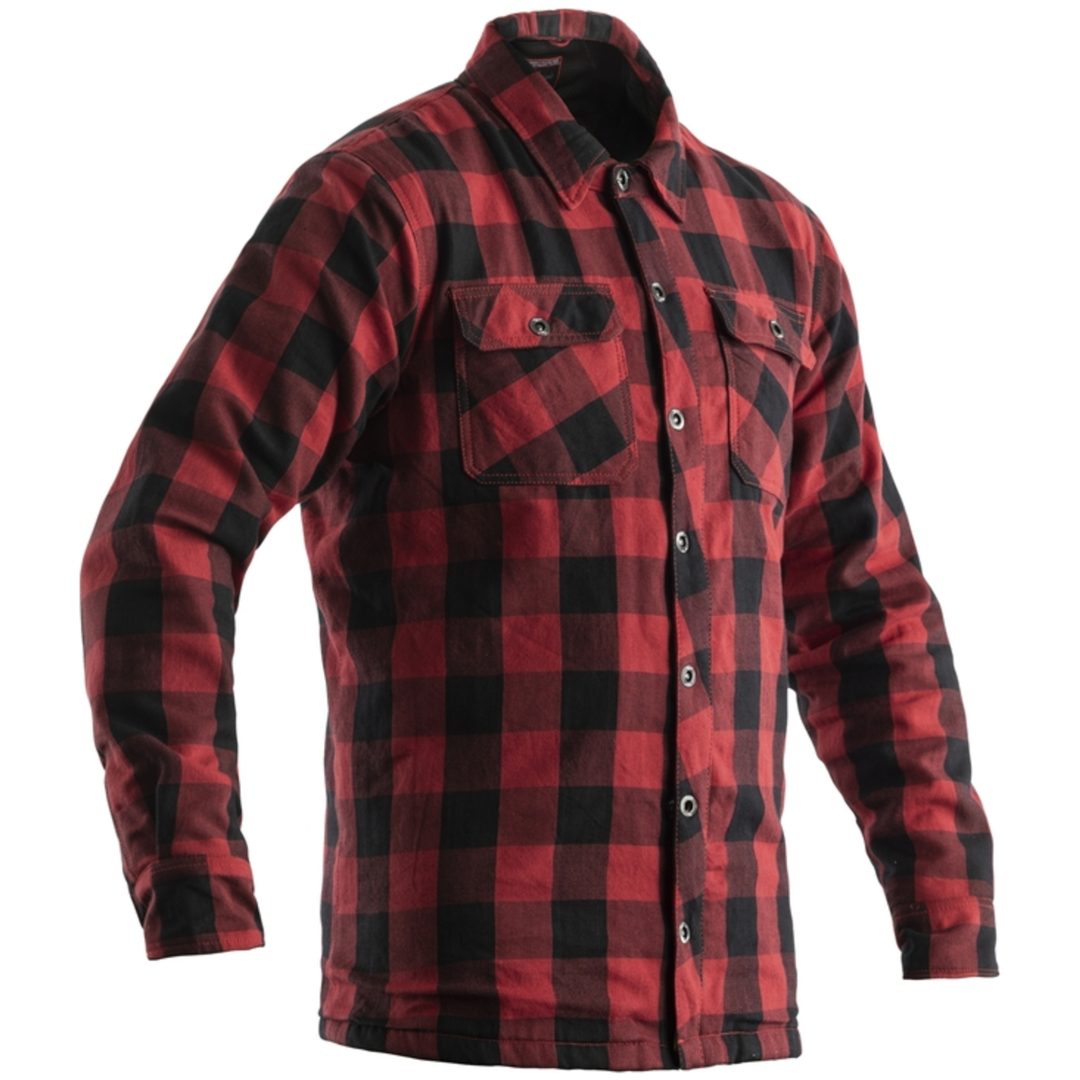 MC-Jacka Lumberjack Kevlar CE Röd RST M