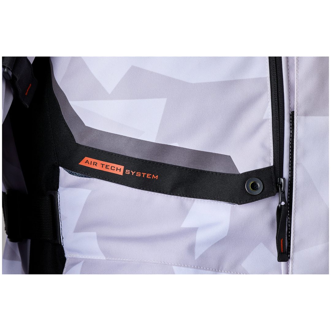 MC-Jacka Maverick EVO CE Silver RST s – bild 3