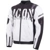 MC-Jacka Merc3 Anomaly Svart Vit Textil ICON M – miniatyr 1