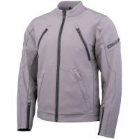 MC-Jacka Merc3 Textil Grå ICON