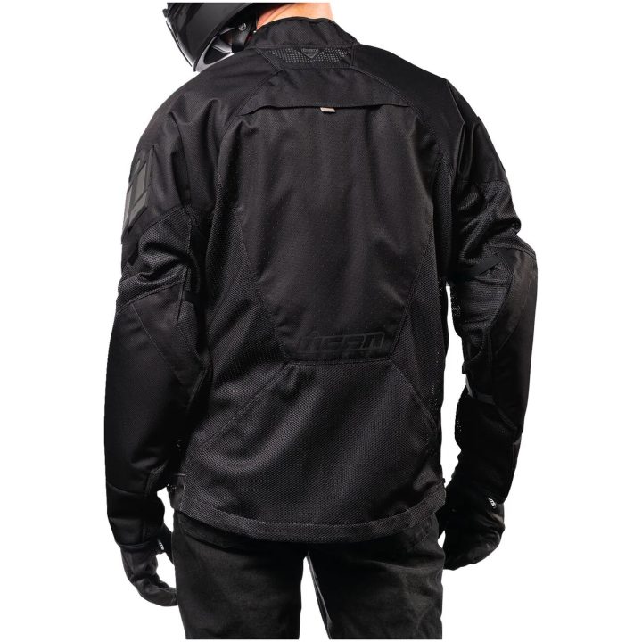MC-Jacka Mesh AF CE Sport Svart ICON Small – bild 7