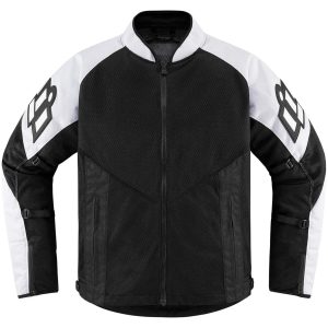 MC-Jacka Mesh AF CE Sport Vit ICON