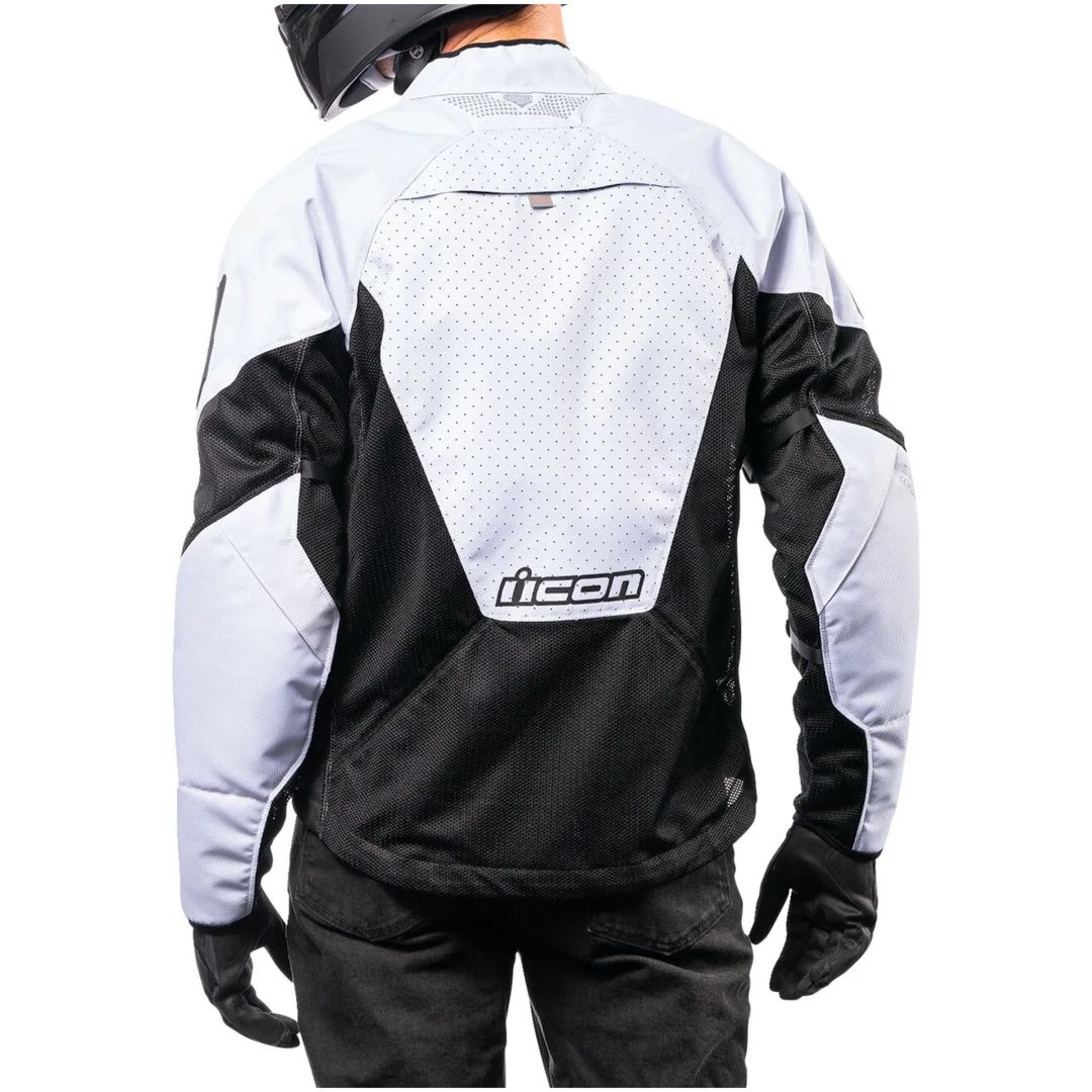MC-Jacka Mesh AF CE Sport Vit ICON Small – bild 7