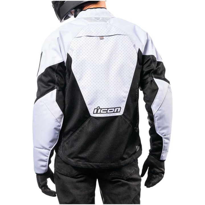 MC-Jacka Mesh AF CE Sport Vit ICON Small – bild 7