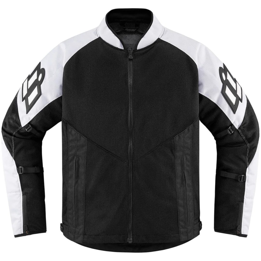MC-Jacka Mesh AF CE Sport Vit ICON Small