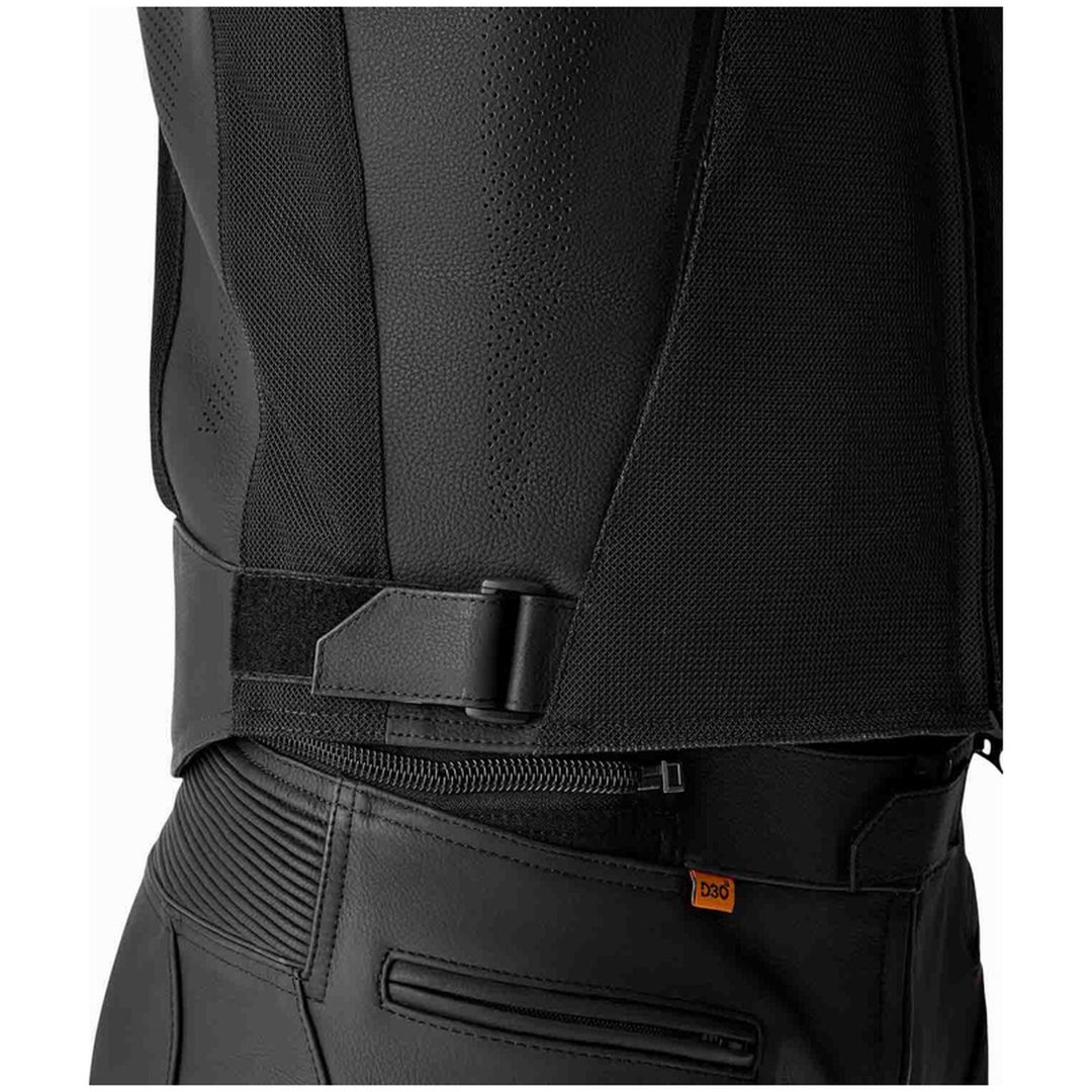 MC-Jacka Mesh D3O Läder Svart RST XS – bild 5