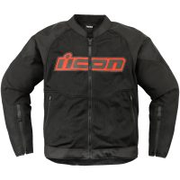 Mc-jacka Mesh Textil Overlord3 Slyr Svart ICON