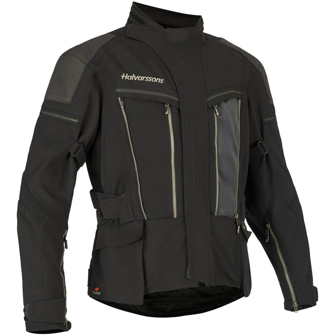 MC-Jacka Mora V2 Svart Textil Halvarssons 48 – bild 9