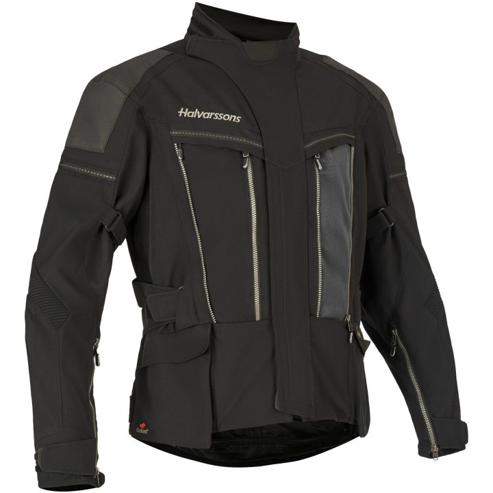 MC-Jacka Mora V2 Svart Textil Halvarssons 48 – bild 9