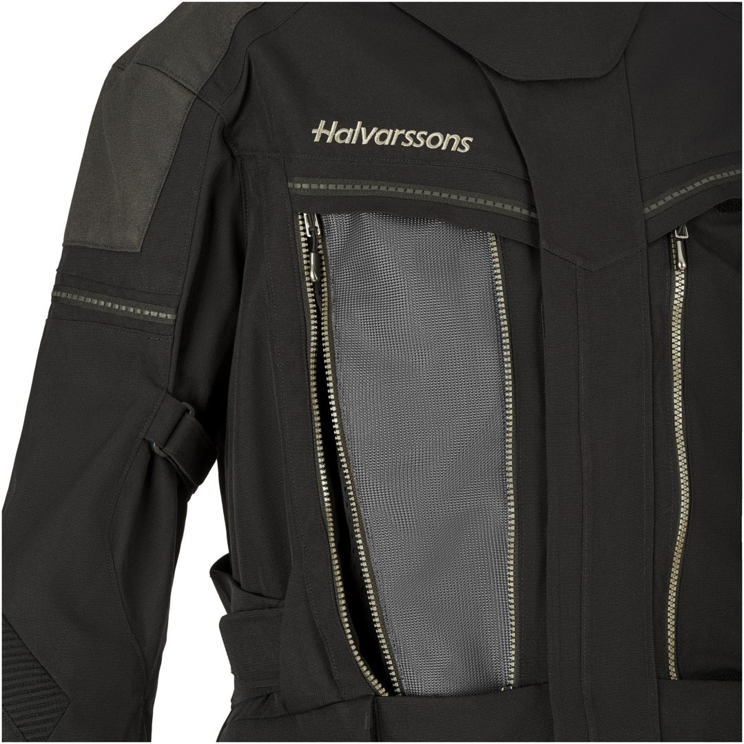 MC-Jacka Mora V2 Svart Textil Halvarssons 48 – bild 4