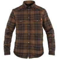 MC-Jacka Motoshirt Brun JOHN DOE